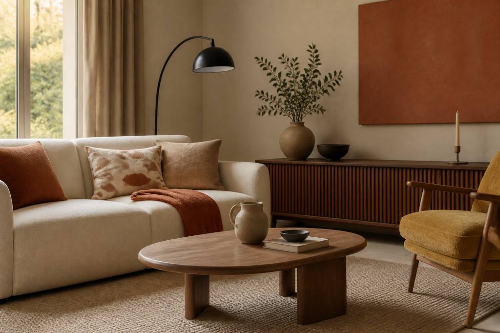 Les couleurs tendance pour réchauffer la décoration intérieure en douceur