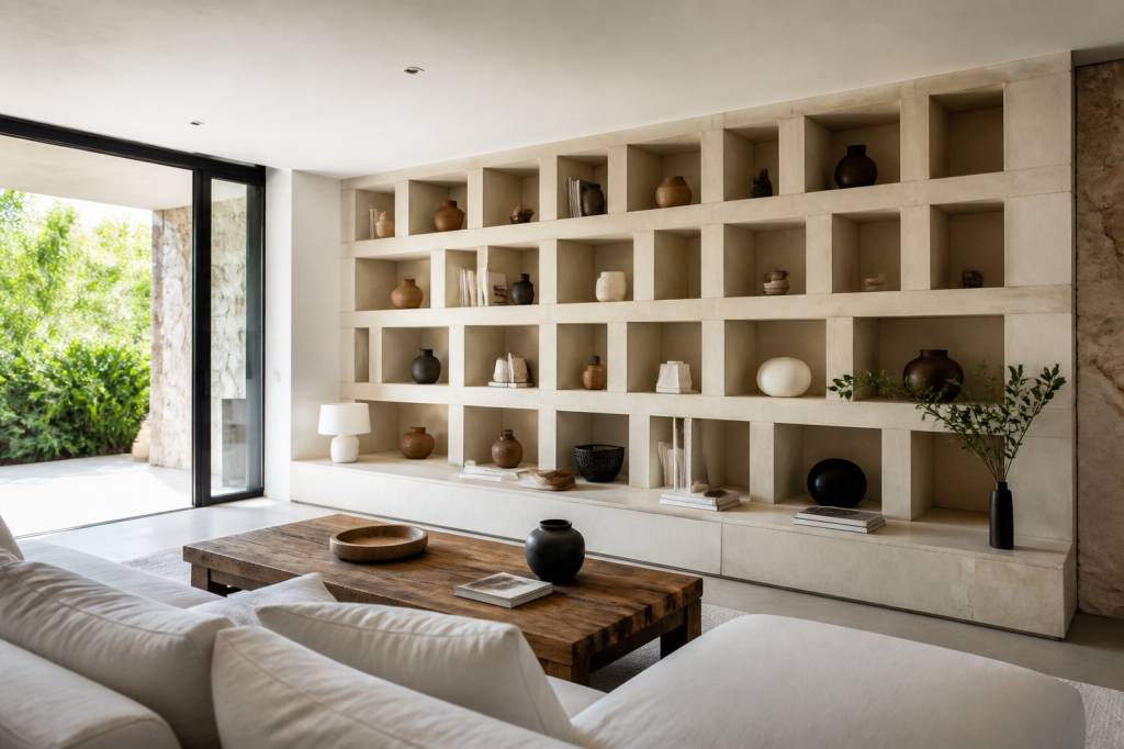 Bibliothèque #siporex : idées de création pour un meuble sur mesure