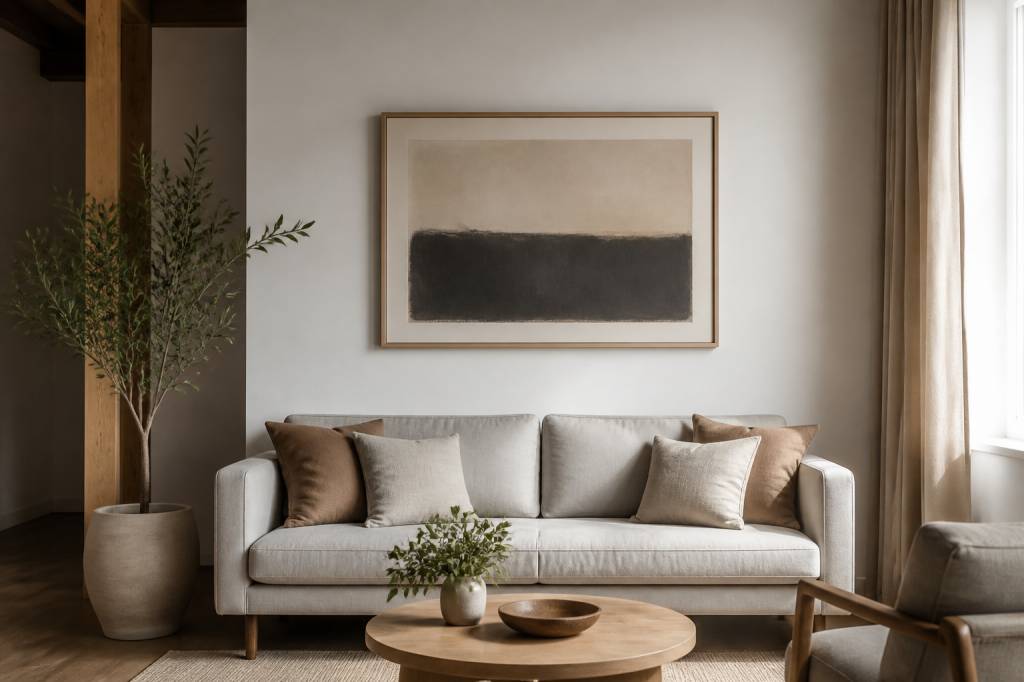 A quelle hauteur accrocher un tableau pour un rendu harmonieux