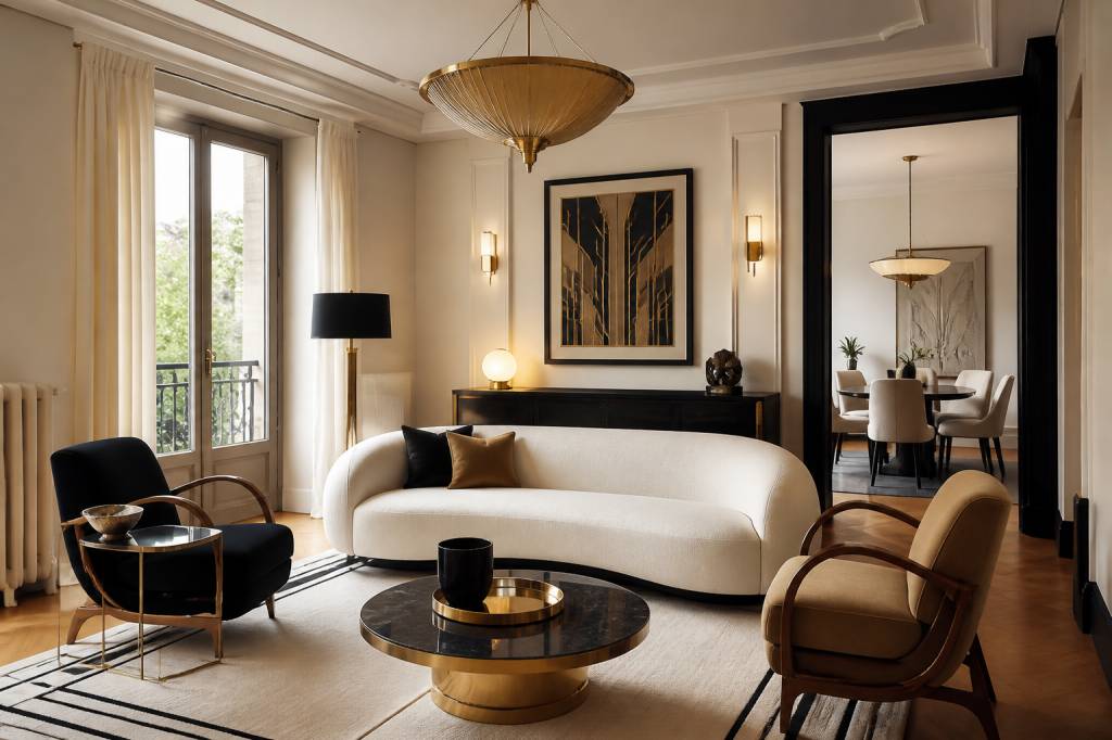Appartement art déco : idées et conseils pour une décoration élégante et intemporelle